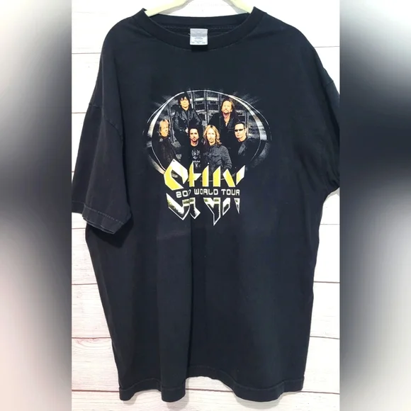 Euc Rare Vintage Styx concert tour Graphic shirt 👕 size XL - Picture 1 of 6